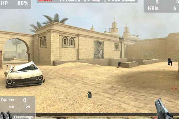 counterstrike flash game